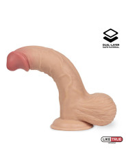 Fentok Dildo Realista Testículos Completos Dual Layer Retractil 7.5