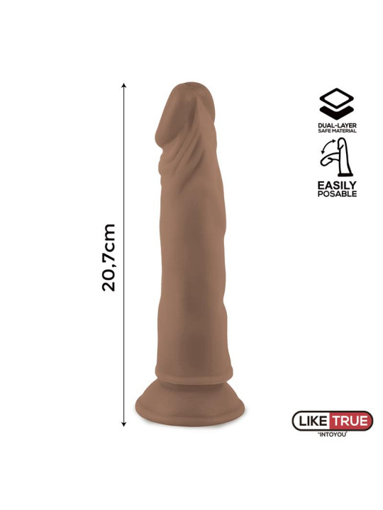 Lenser Dildo Realista Articulable-Posable Dildo 8 Marrón