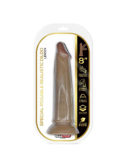 Lenser Dildo Realista Articulable-Posable Dildo 8 Marrón