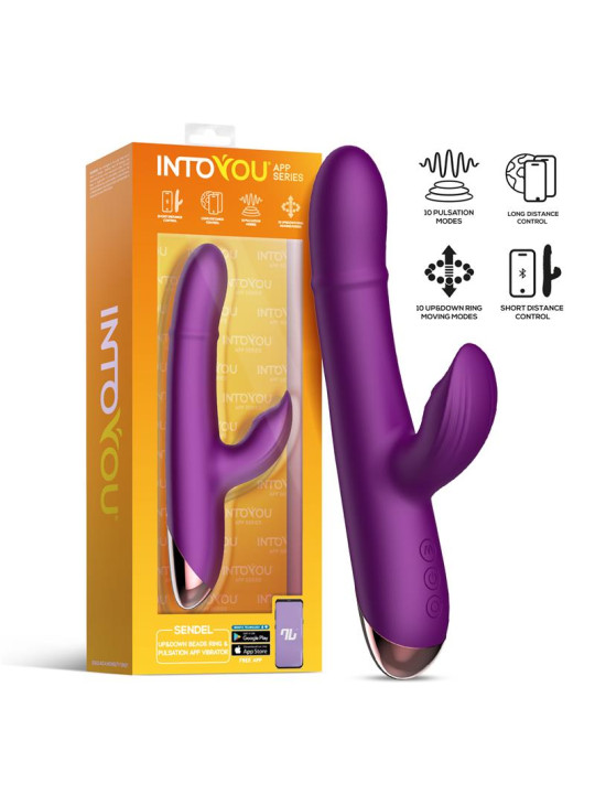 Sendel Vibrador con Anillo de Bolas Internas Up and Down y Pulsación con App