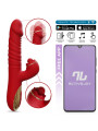 Ascen Vibrador con Thrusting y Waving y APP USB Magnético