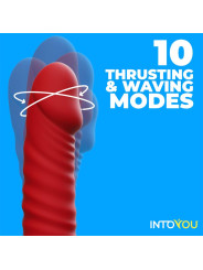 Ascen Vibrador con Thrusting y Waving y APP USB Magnético