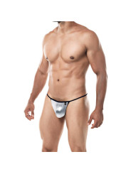 Tanga G-string Plateado Skai Talla XL