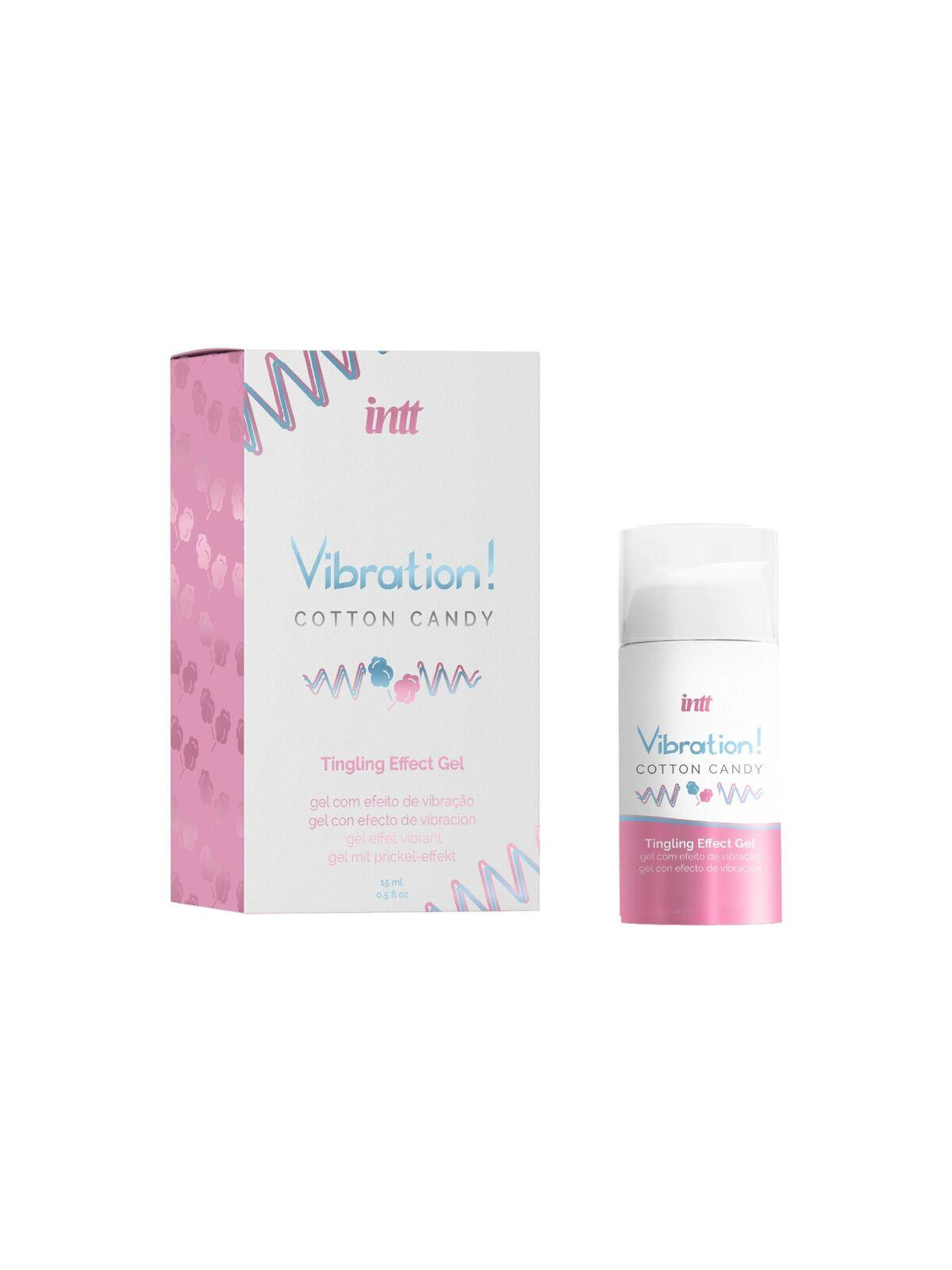 Vibrador Líquido Aroma Algodón de Azucar 15 ml
