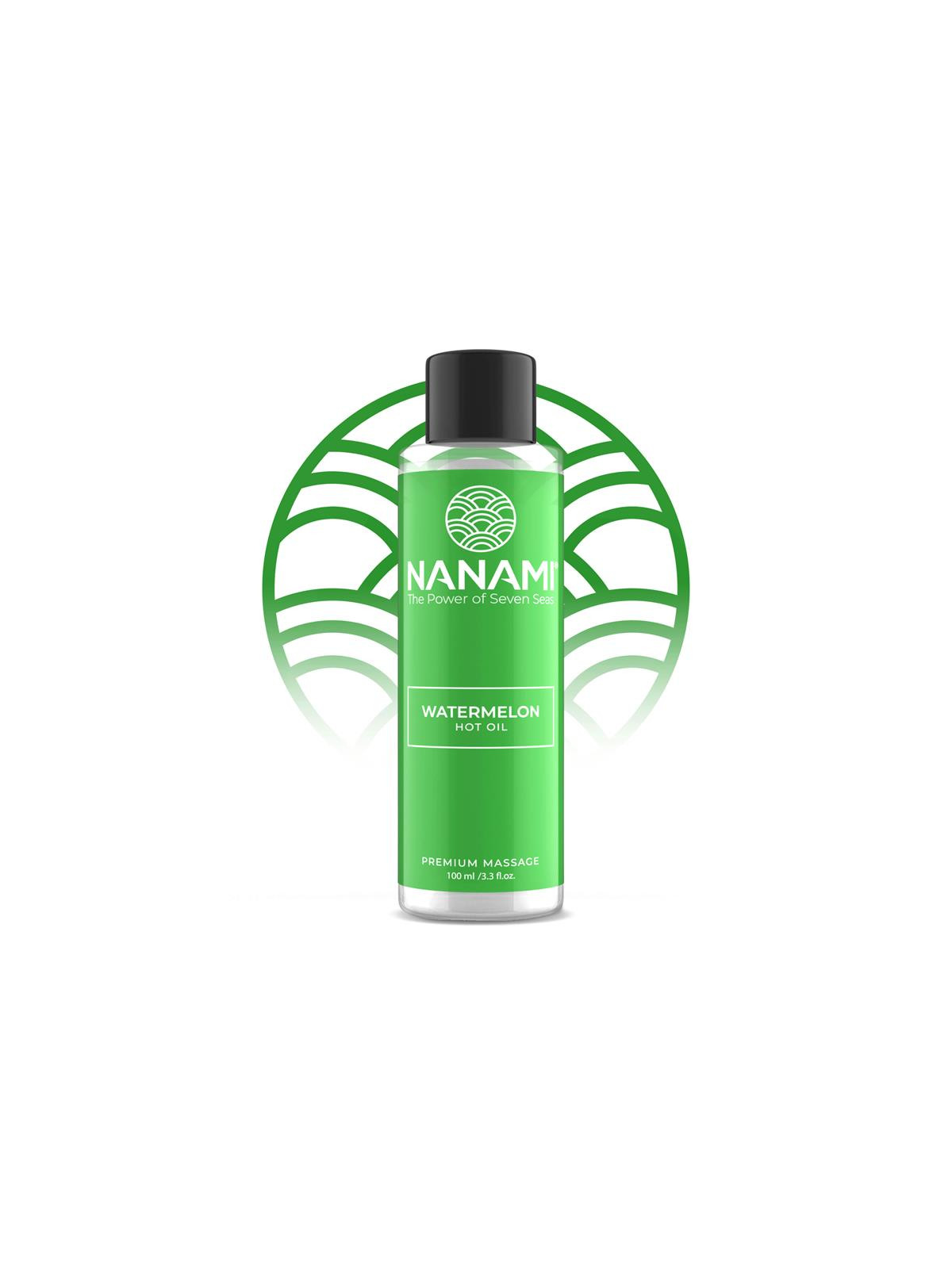 Nanami Aceite de Masaje Efecto Calor Aroma a Sandía 100ml