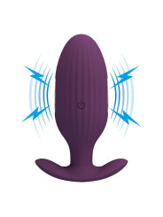 Jefferson Plug Anal con Vibración y Electroshock con APP