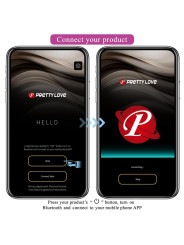 Jefferson Plug Anal con Vibración y Electroshock con APP