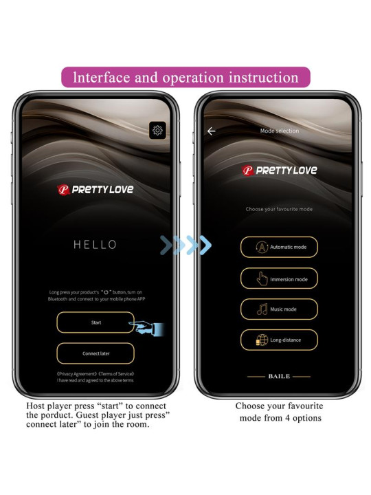 Jefferson Plug Anal con Vibración y Electroshock con APP