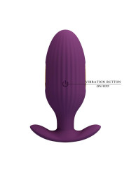 Jefferson Plug Anal con Vibración y Electroshock con APP