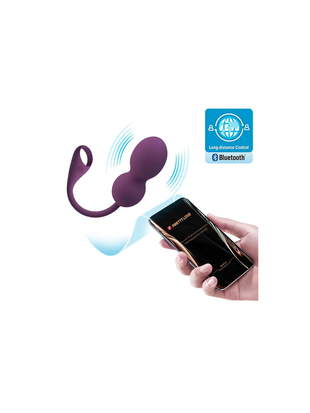 Elvira Bolas Kegel con vibración y App