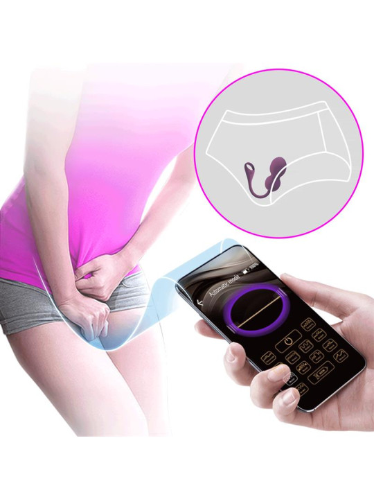 Elvira Bolas Kegel con vibración y App