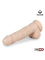 Dildo Realista Silicona Líquida Dual Layer 8.25 Blanco