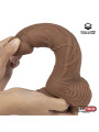 Dildo Realista Silicona Líquida Dual Layer 8.25 Bronceado