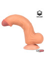 Dildo Realista Dual Layer Retractil 8.7