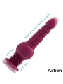 Rocket Vibrador con Thrusting Ultra Jet Thruster con Potente Ventosa