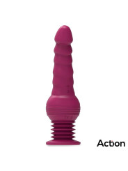 Rocket Vibrador con Thrusting Ultra Jet Thruster con Potente Ventosa