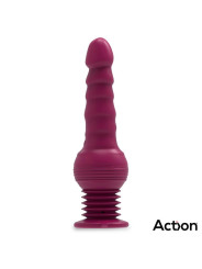 Rocket Vibrador con Thrusting Ultra Jet Thruster con Potente Ventosa