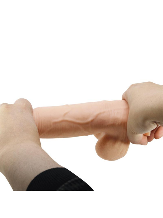 Dildo Realista Piel Deslizante Retractil 21.8 cm