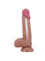 Dildo Realista Piel Deslizante Retractil 20.6 cm