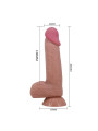Dildo Realista Piel Deslizante Retractil 20.6 cm