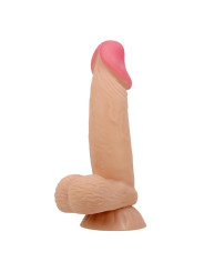Dildo Realista con Piel Deslizante Retractil 19.4 cm