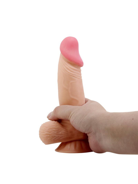 Dildo Realista con Piel Deslizante Retractil 19.4 cm