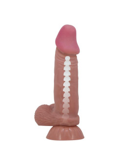 Dildo Realista con Piel Deslizante Retractil 19.4 cm