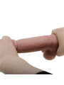 Dildo Realista con Piel Deslizante Retractil 19.4 cm
