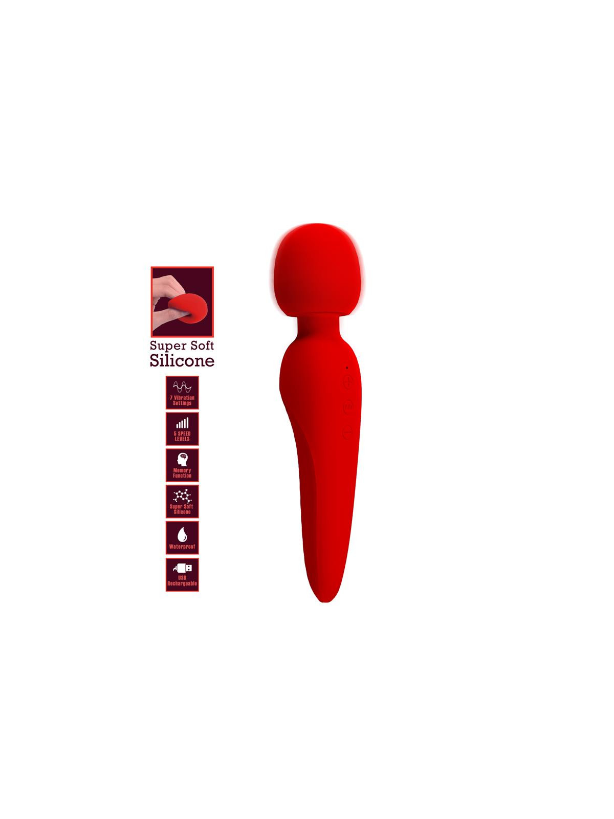 Meredith Masajeador Rojo