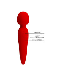 Meredith Masajeador Rojo