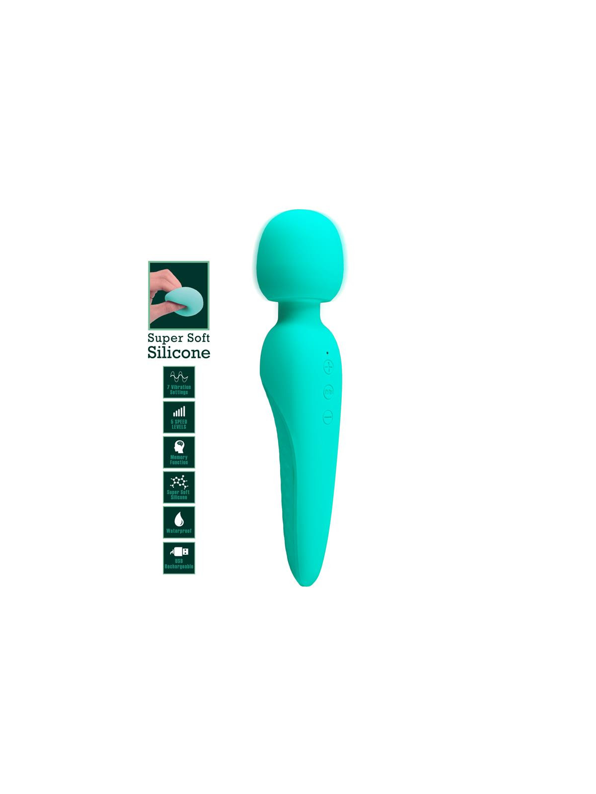 Meredith Masajeador Verde