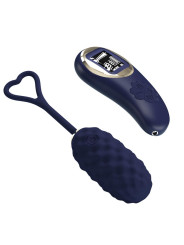 Vivian Huevo Vibrador con Control Remoto con Pantalla Digital Azul
