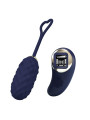 Vivian Huevo Vibrador con Control Remoto con Pantalla Digital Azul