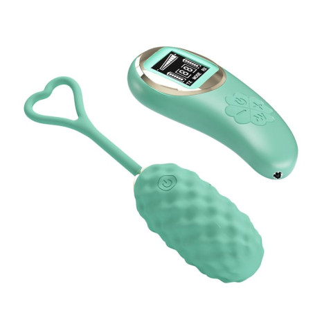 Vivian Huevo Vibrador con Control Remoto Pantalla Digital Verde