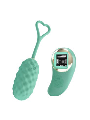 Vivian Huevo Vibrador con Control Remoto Pantalla Digital Verde