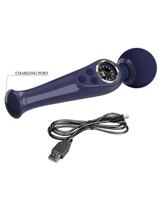 Skyler Masajeador con Pantalla Digital Azul