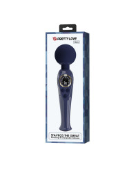 Skyler Masajeador con Pantalla Digital Azul