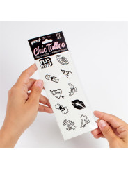 Set de 10 Tattoos Temporales Candy Collection