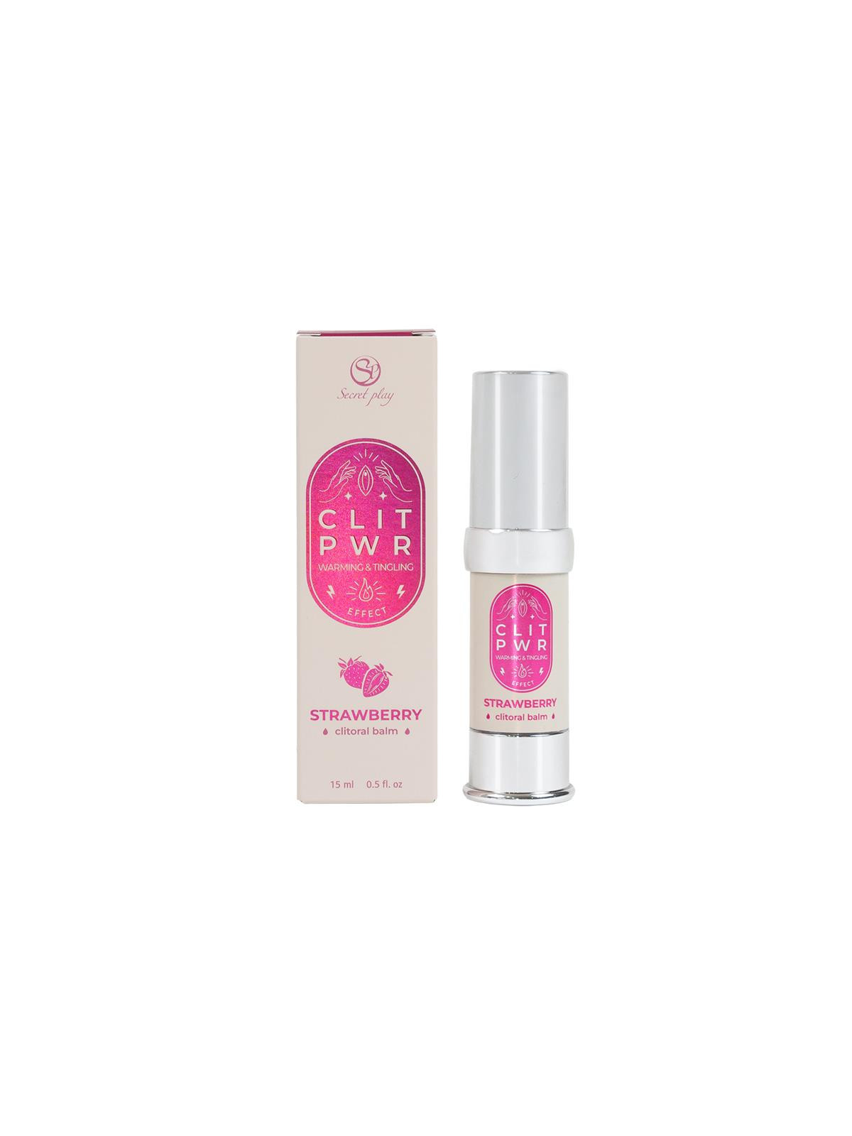 Clit Pwr Bálsamo de Clítoris Fresa 15 ml