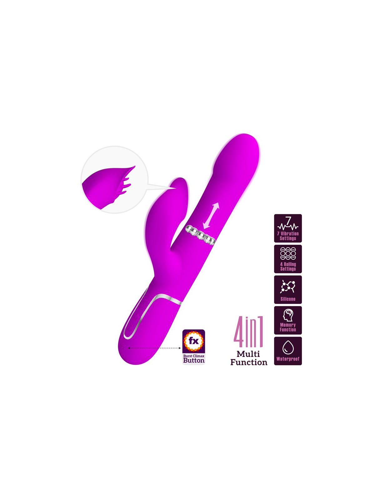 Falin Rolling Vibrador con Bolas Rotatorias USB