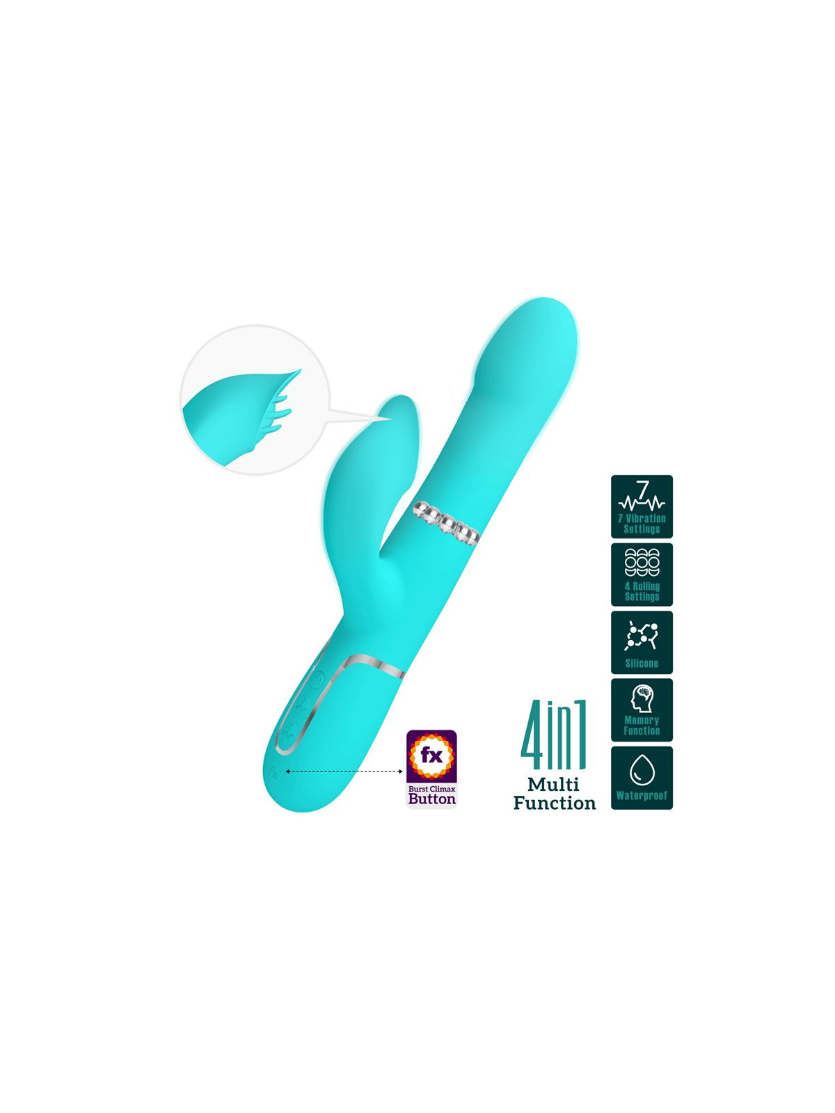 Falin Rolling Vibrador con Bolas Internas USB