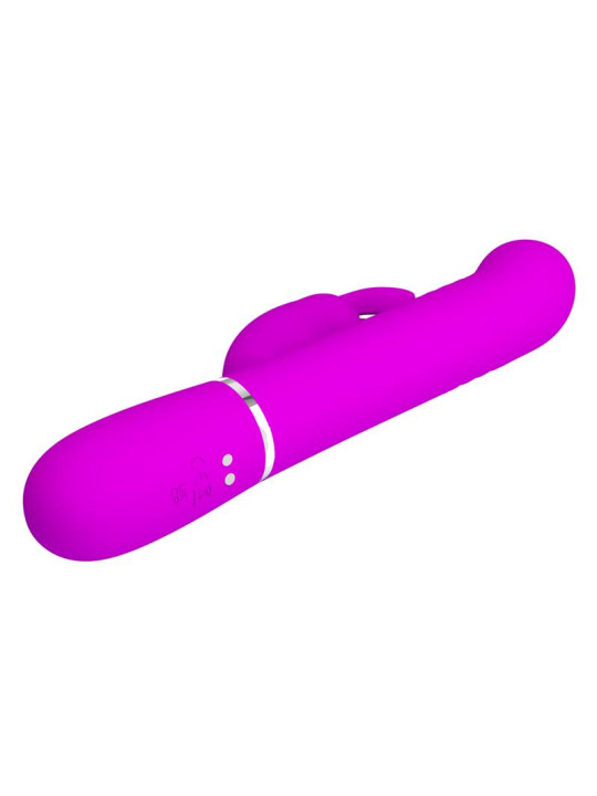 Coale Vibrador con Bolas Rotatorias y Up and Down USB