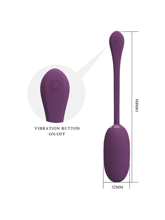 Doreen Huevo Vibrador con Electro Shock y App