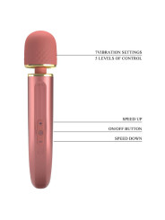 Masajeador USB Silicona Rosa