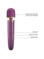 Masajeador USB Silicona Púrpura