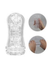 Planet Ball-Rolling Masturbador Azul