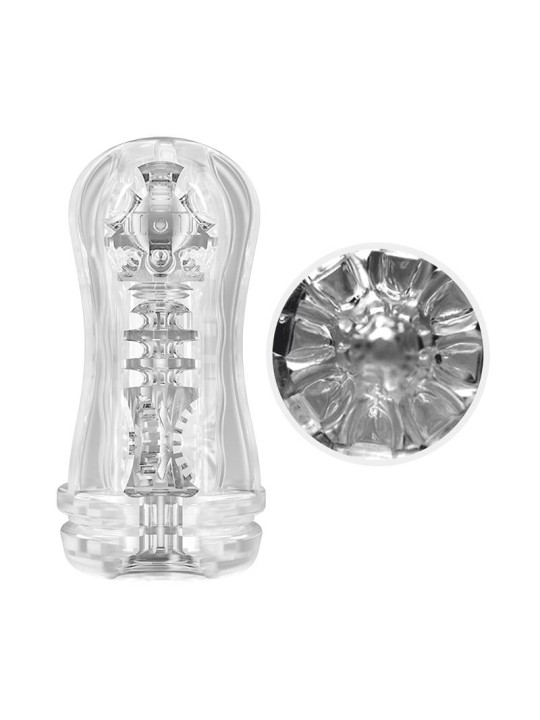 Planet Ball-Rolling Masturbador Azul