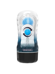 Planet Ball-Rolling Masturbador Azul