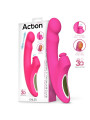 Enles Vibrador con Beating Ball, Thrusting y Función de Calor