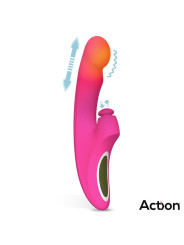 Enles Vibrador con Beating Ball, Thrusting y Función de Calor
